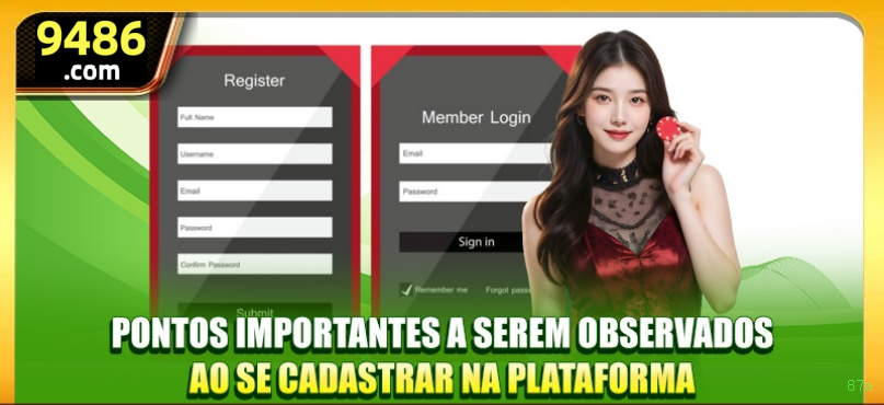 Imagem promocional do login da 87a